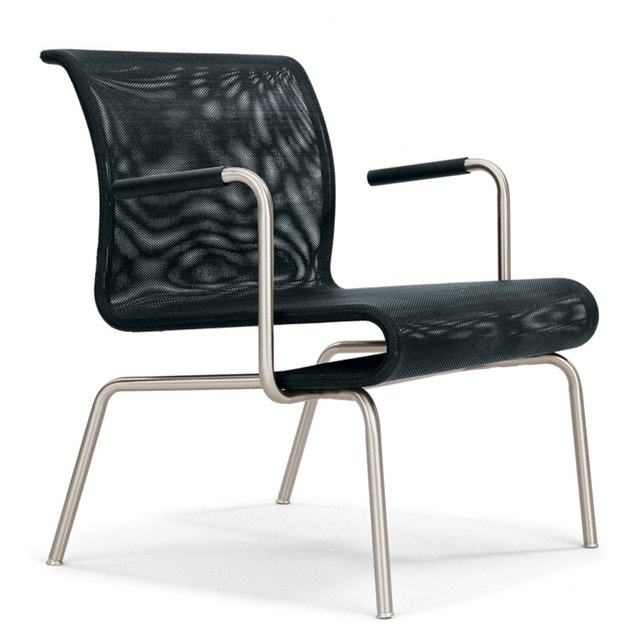Vintage Designer Keilhauer Mesh lounge chair -Pristine Condition