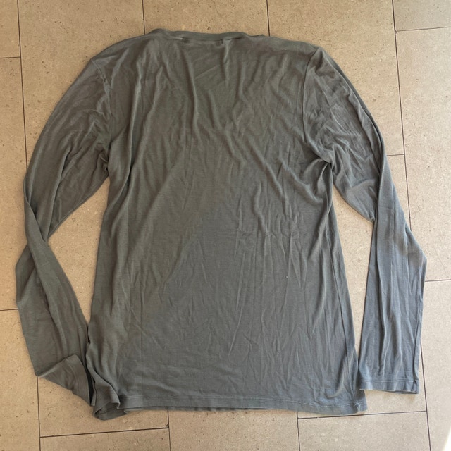 Transit Par Such Charcoal Gray Woman's V-neck Soft Jersey-L/XL - photo 2