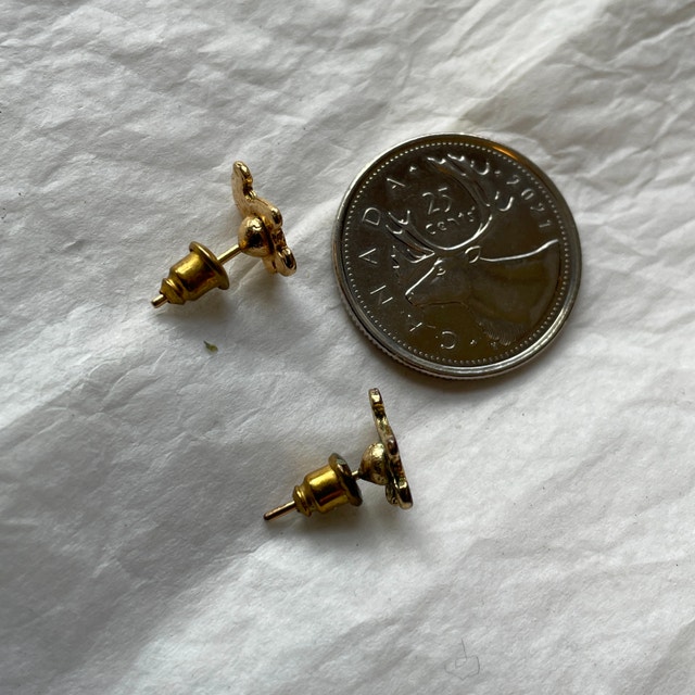 Vintage Mickey Mouse stud earrings for pierced ears - photo 4