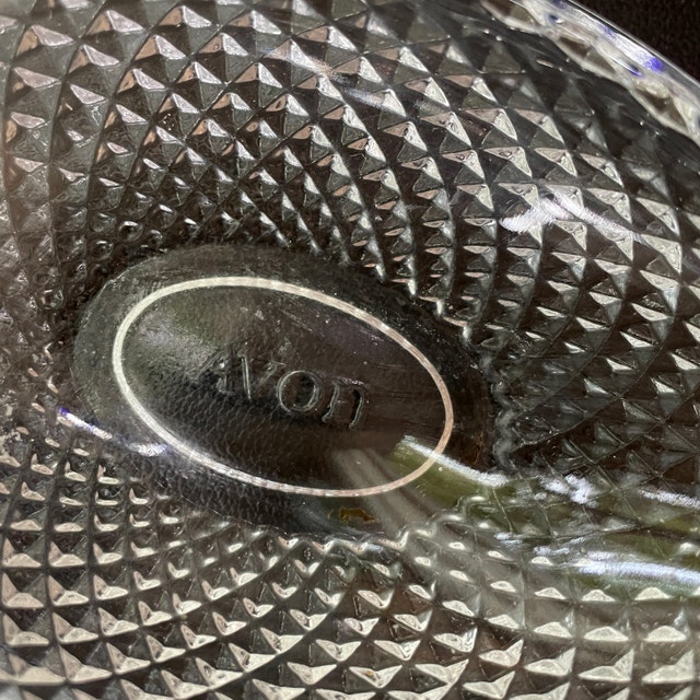 Vintage 70's Avon Fostoria Crystal Egg-Soap Trinket Candy Dish - photo 5