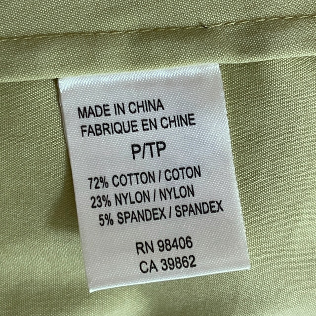 Theory Stretch Cotton "Ivy" Shirt Blouse-Pale Lime Green-Sz 0/XS - photo 5