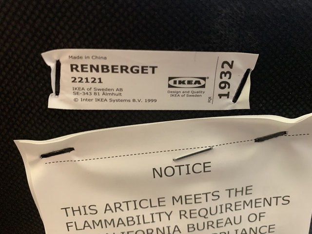 4 x Black Ikea Renberget Office Chairs - Gently used - photo 2