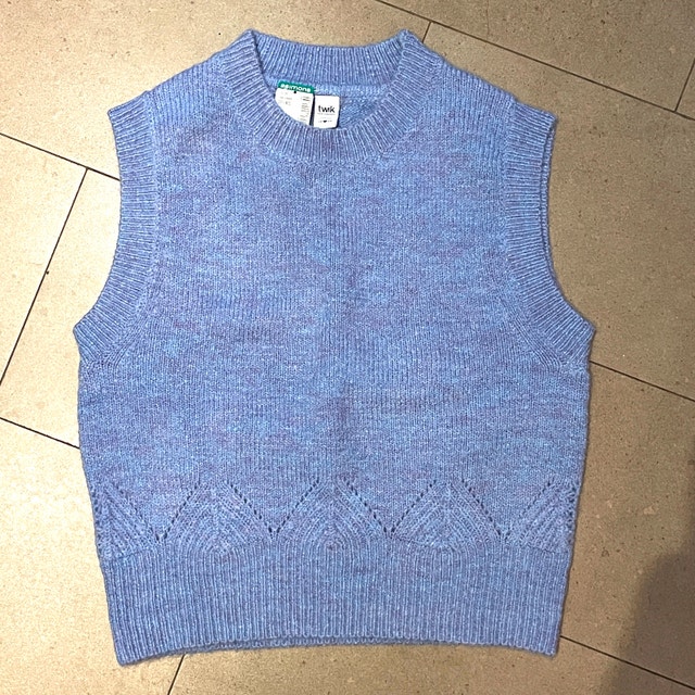 Purple knit vest Twik from Simons - NWT Size Xtra small