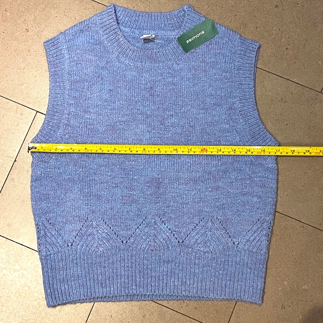 Purple knit vest Twik from Simons - NWT Size Xtra small - photo 4