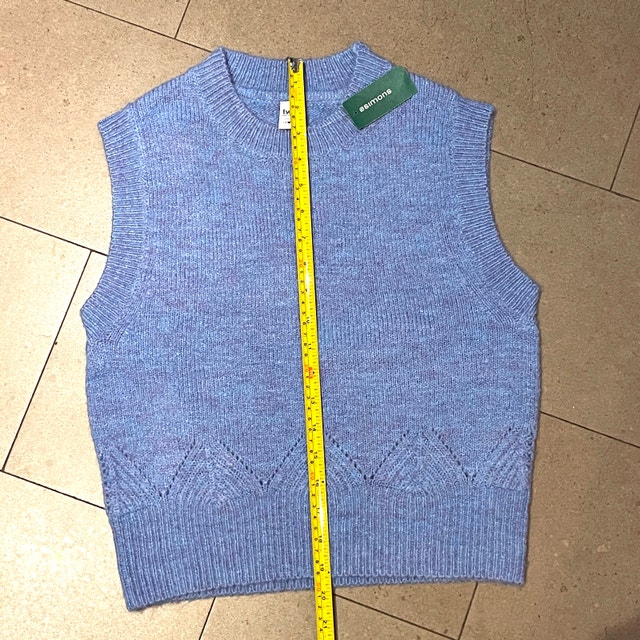 Purple knit vest Twik from Simons - NWT Size Xtra small - photo 5