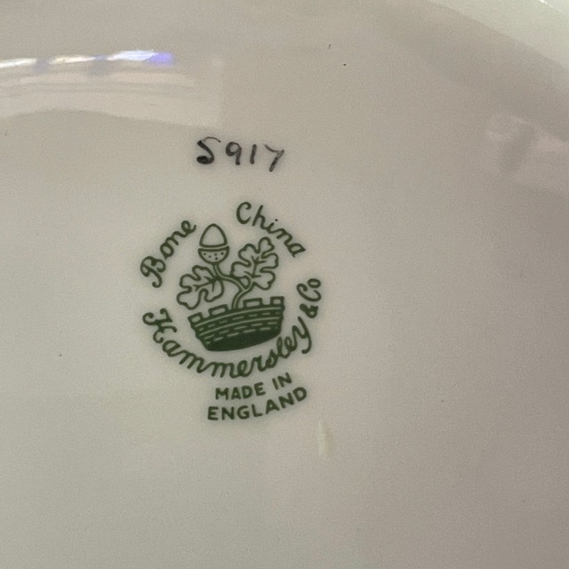 Vintage Hammersley & Co Bone China platter dish. Made in England - photo 2