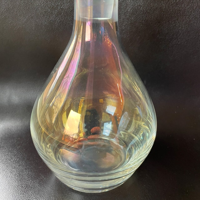 Crystal Glass Decanter with Glass Stopper - photo 2