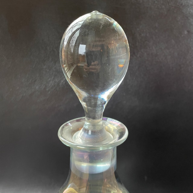 Crystal Glass Decanter with Glass Stopper - photo 4