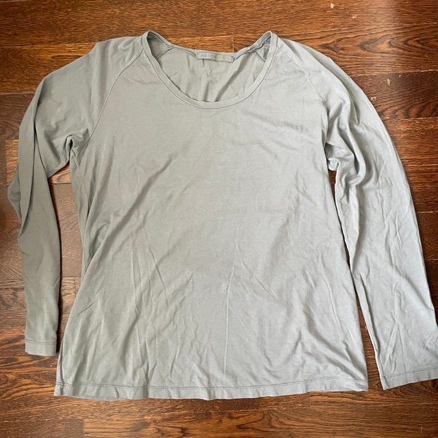 NEW Transit Par-such Italian Gray jersey top - Med/Large