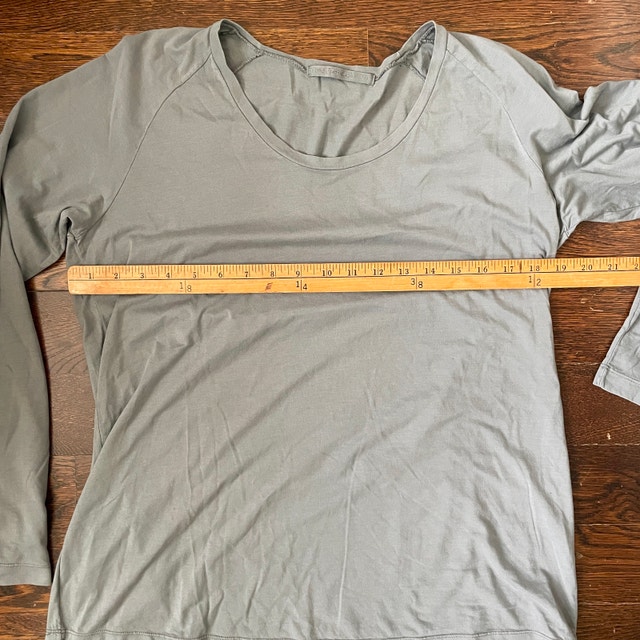 NEW Transit Par-such Italian Gray jersey top - Med/Large - photo 5