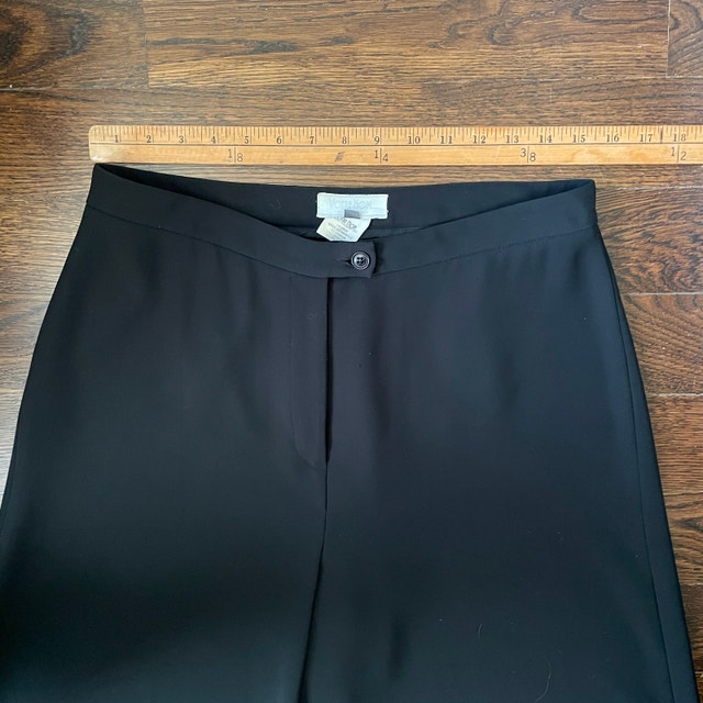 Votre Nom Super Wide Leg High Rise Black Dress Pants - Size 12 - photo 5