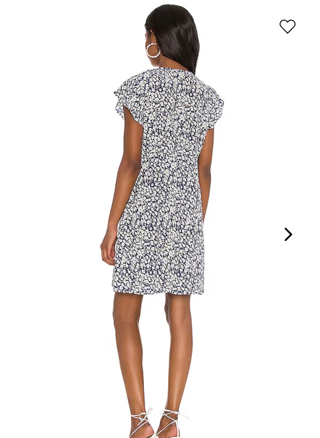 Rails Helena Flowy Mini Dress-Navy Camellia-Small - photo 5