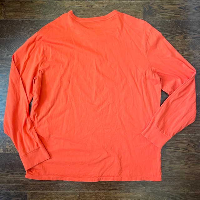 Polo Ralph Lauren Orange Long Sleeve Crew Neck Jersey Top-XL - photo 3