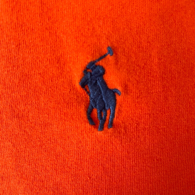 Polo Ralph Lauren Orange Long Sleeve Crew Neck Jersey Top-XL - photo 4