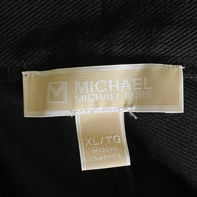 Michael Kors Black Womans Dress Pants with Gold buttons-Size XL - photo 4