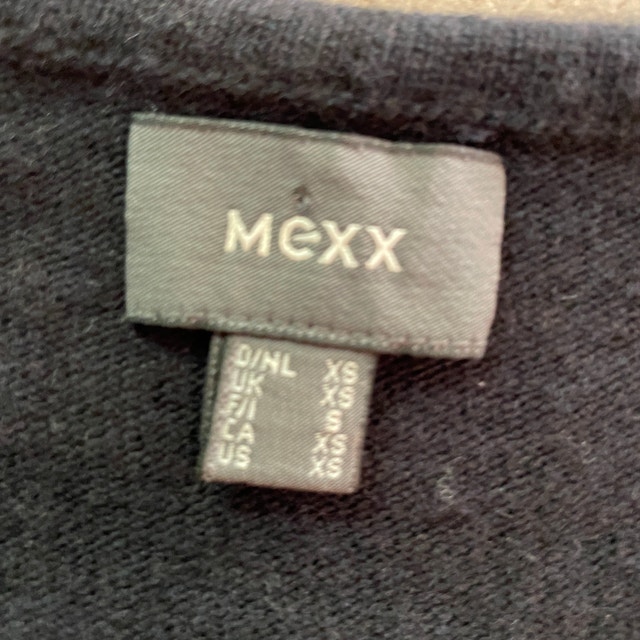 Mexx V-neck Sweater-rhinestone detail Lambswool blend-XS - photo 3