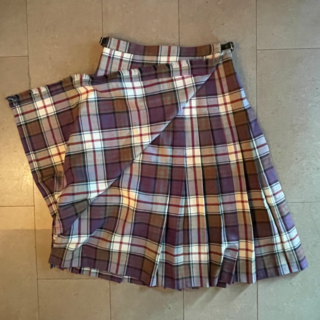 Vintage wool Highland Kilts Plaid kilt/skirt Made in Scotland-8 - photo 4