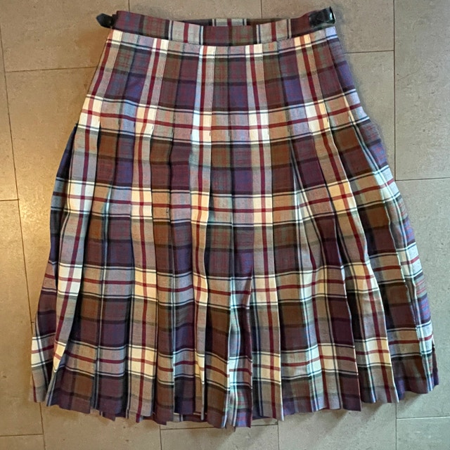 Vintage wool Highland Kilts Plaid kilt/skirt Made in Scotland-8 - photo 5