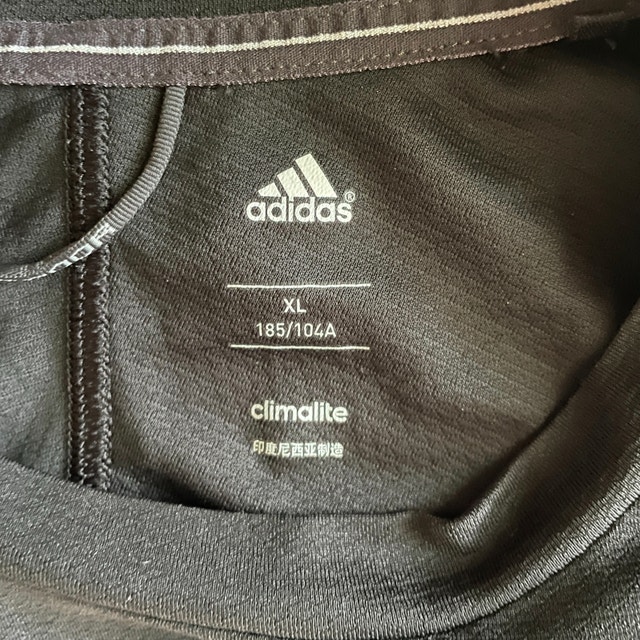 Adidas Men's Boxy Black Workout T-Shirt Black Climalite-Large - photo 2