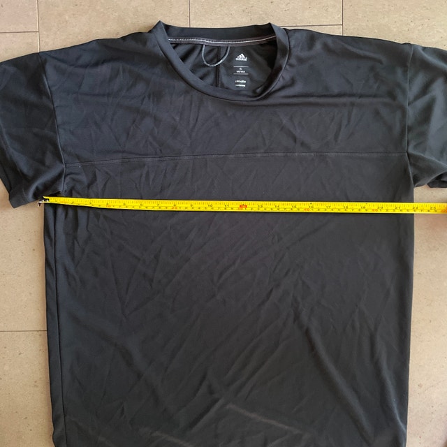 Adidas Men's Boxy Black Workout T-Shirt Black Climalite-Large - photo 5