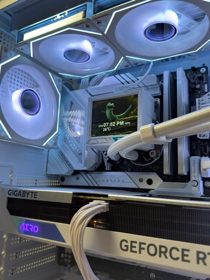 i9-14900K | RTX 4070 Aero | 32GB DDR5 | 2TB SSD - White PC - photo 4
