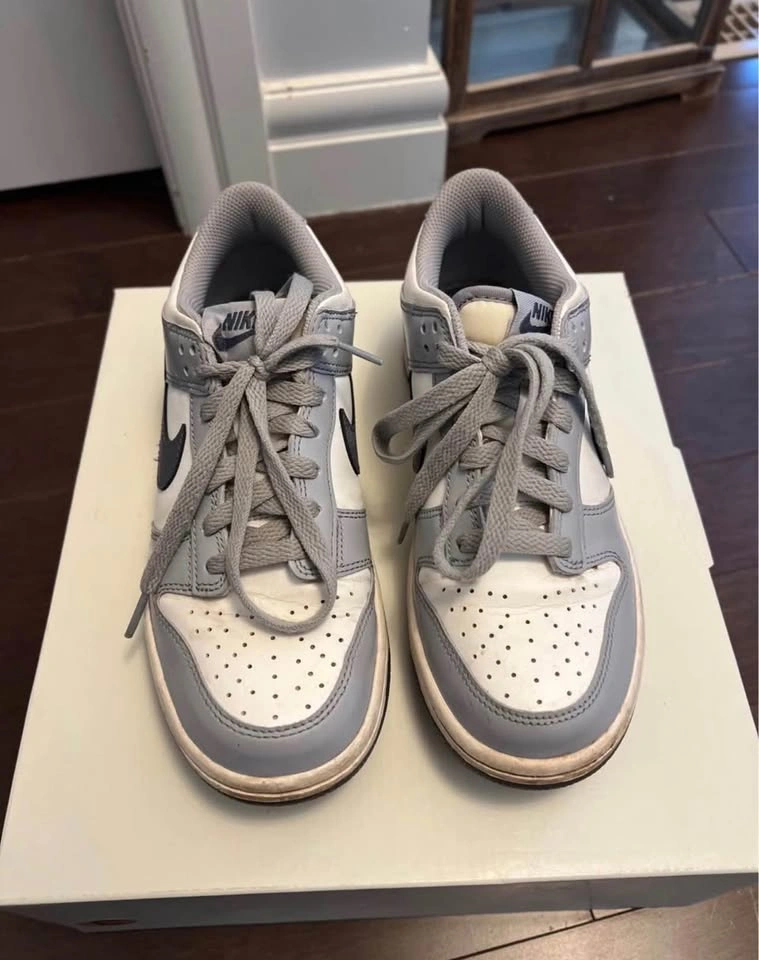 Nike kids dunk low sneakers - photo 3