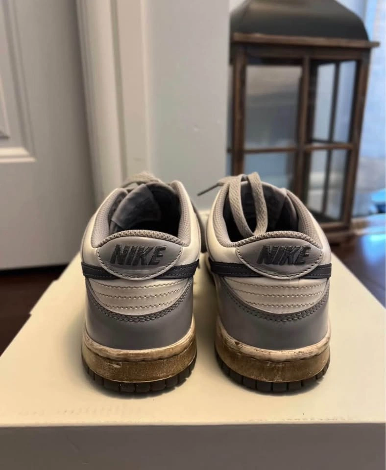 Nike kids dunk low sneakers - photo 4