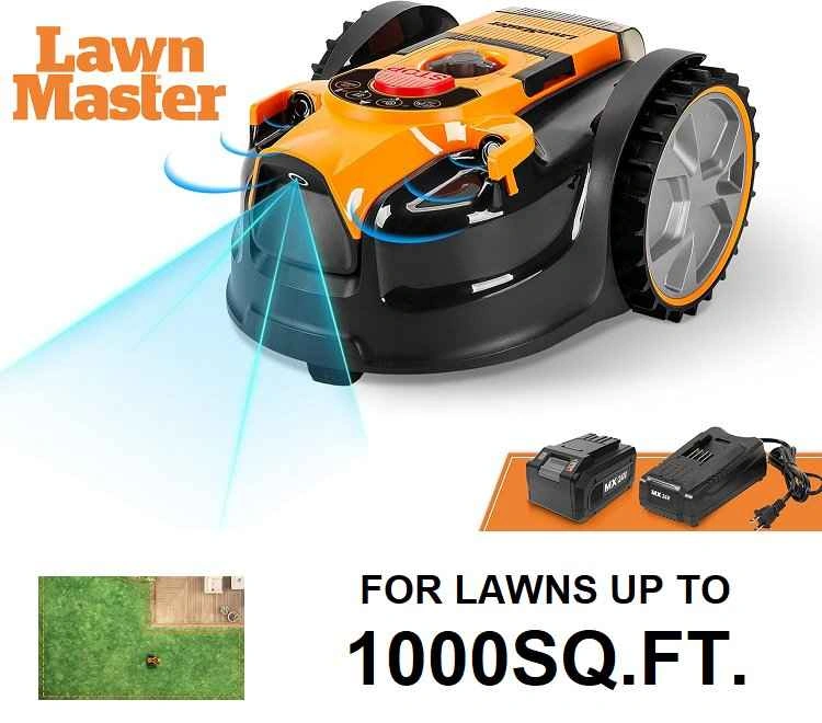 LawnMaster OcuMow Robot Lawn Mower (Model VBRM601YCM) - NIB - photo 2