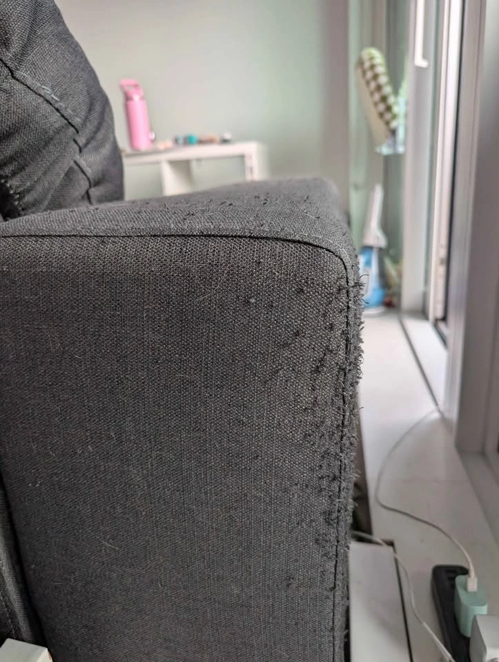 Old L couch and sofa bed (it's in two parts check last photo) - photo 4