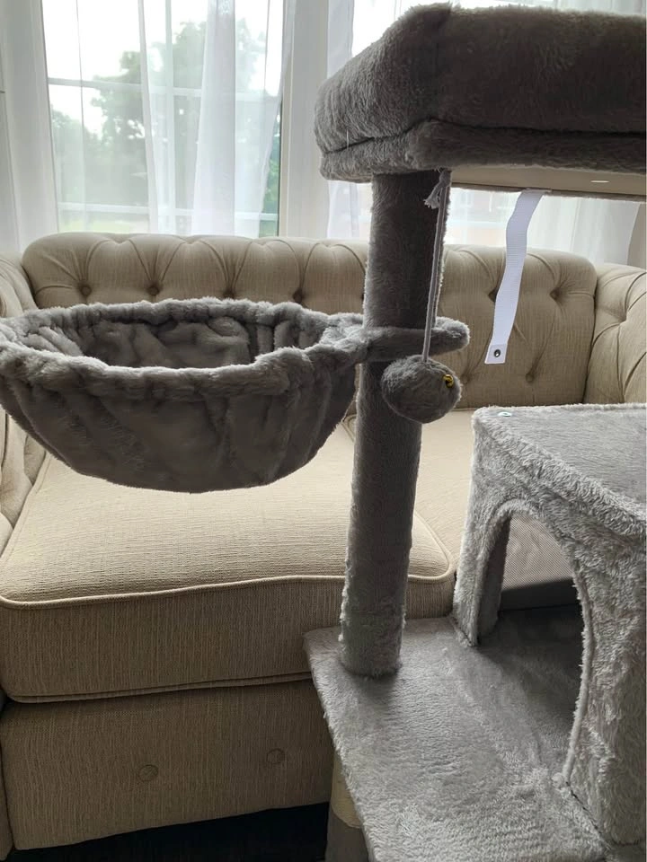 🏡 FEANDREA 38” Cat Tree with Hammock & Condo – Brand New - photo 3