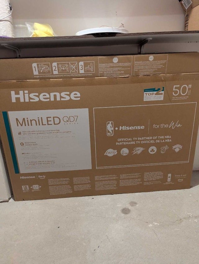 Hisense 50 Inch MiniLED QD7 Series 4K TV - photo 5