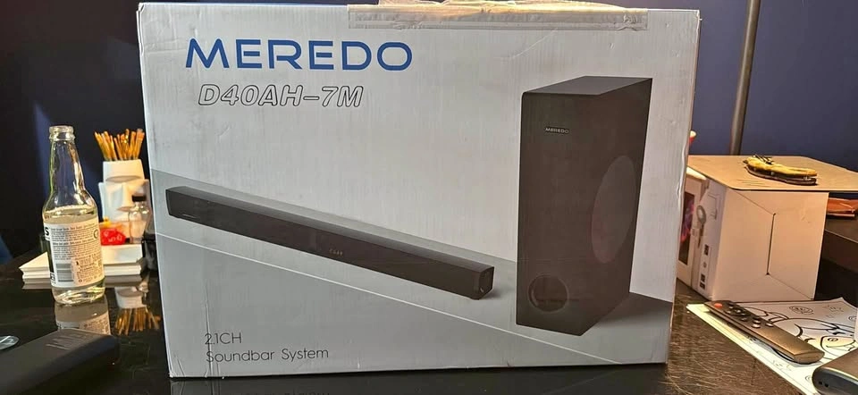 MEREDO D40AH-7M 2.1CH Soundbar System