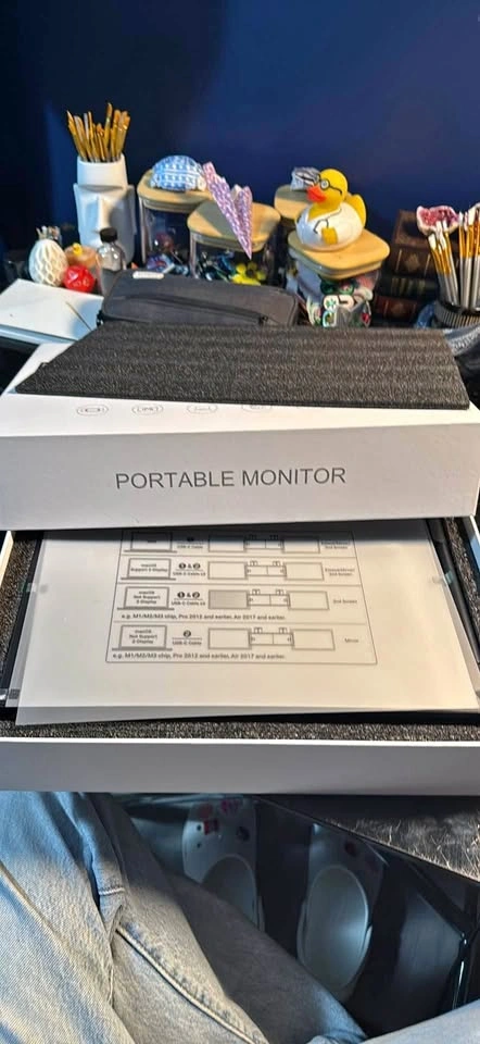 14” Triple Portable Monitor for Laptop