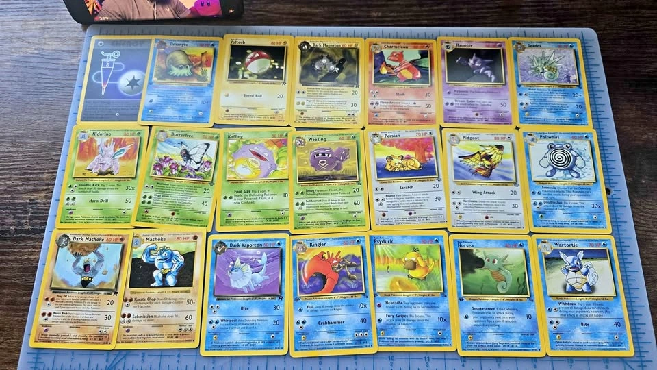 Vintage Pokemon Card Lot - Wizards of the Coast