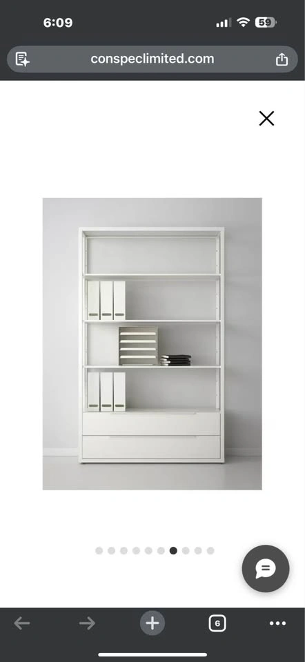 IKEA FÄLKINGE Shelving Unit with Drawers - photo 4