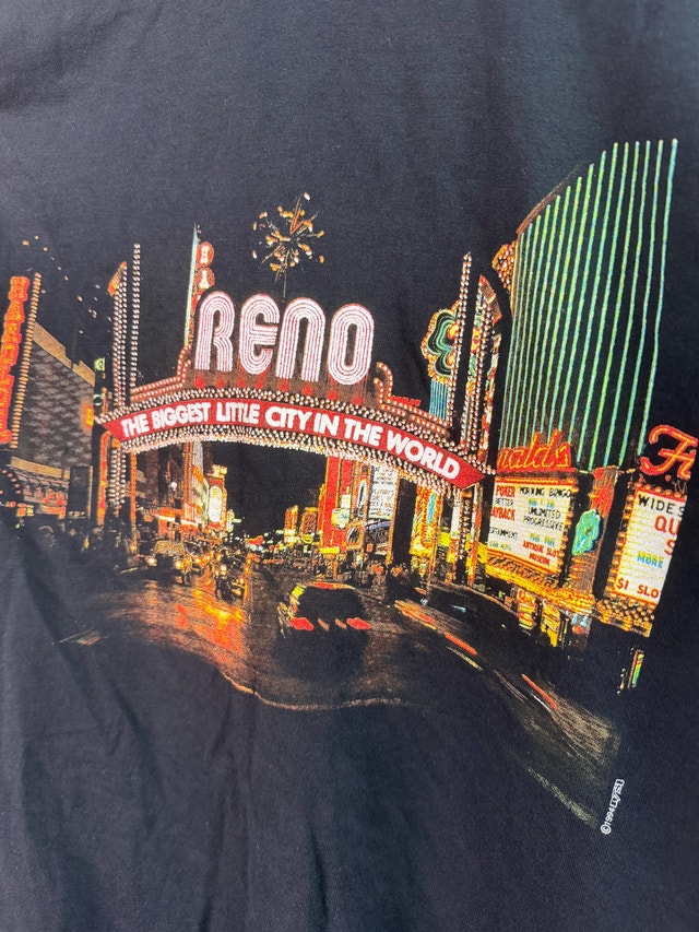 [Vintage] Reno Graphic Crewneck T-Shirt - photo 4