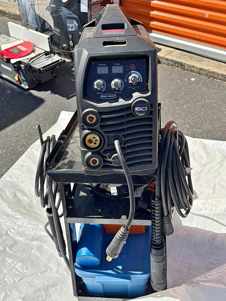 Pro Point 180A Dual-Voltage Multi-Process Welder with Accessorie