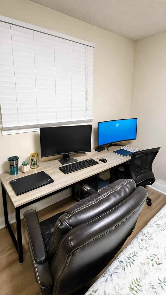 Two person desk / study table / computer table