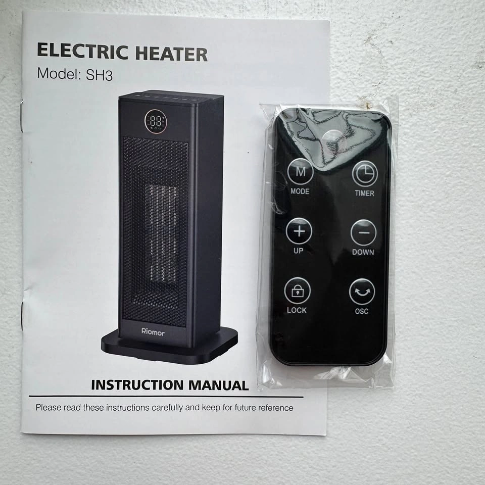 Space Heater with Remote