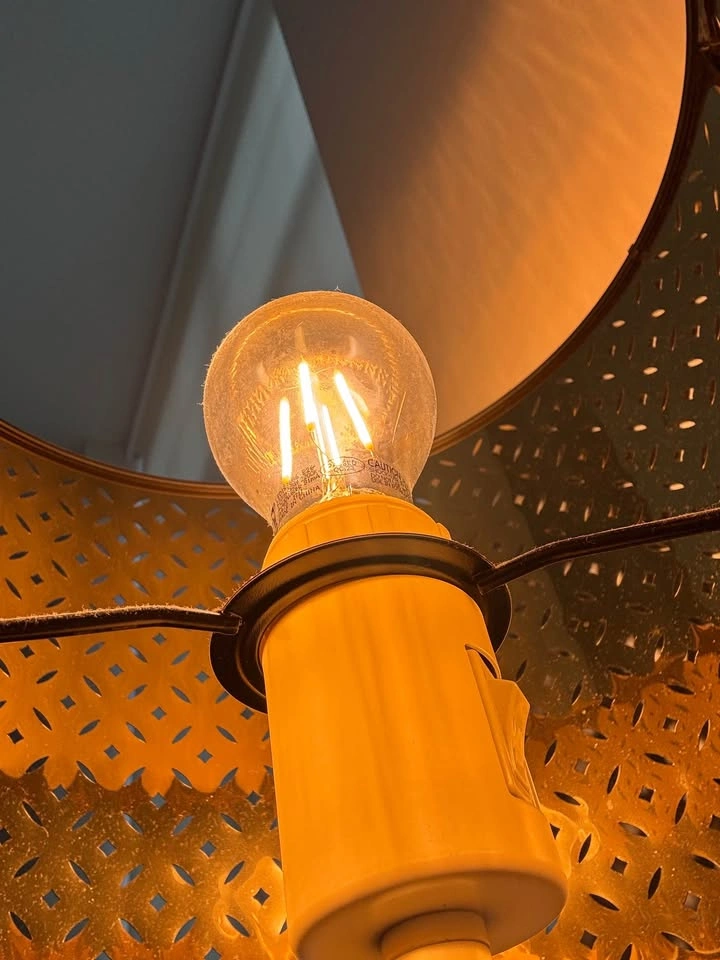 IKEA NYMÖ Lamp/Shade (green/brass) - photo 4