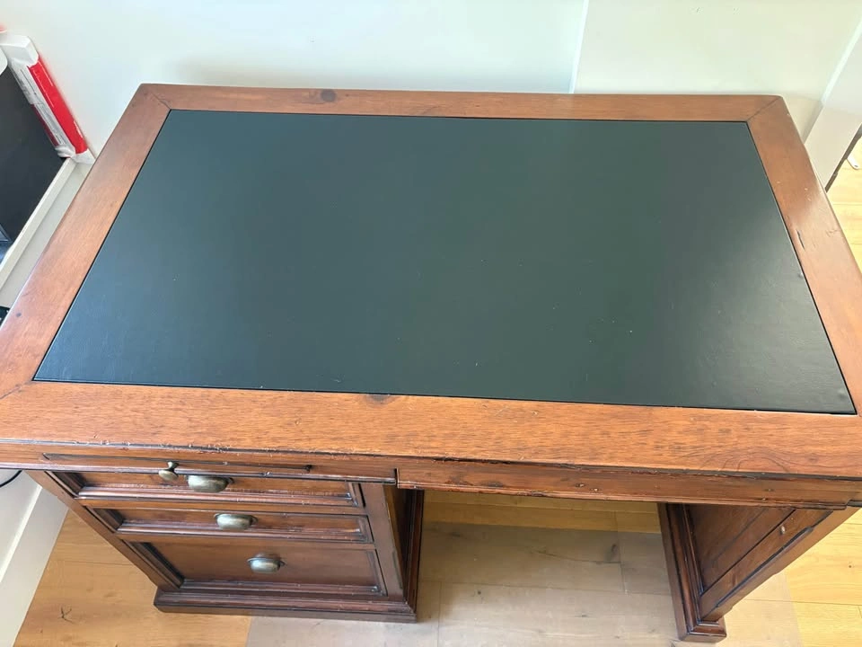 Solid Wood Executive Desk - photo 2