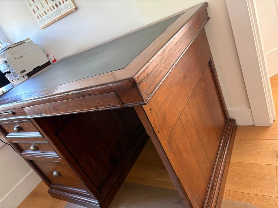 Solid Wood Executive Desk - photo 3