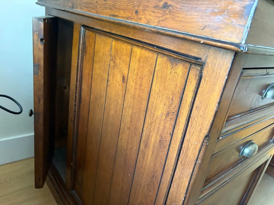 Solid Wood Executive Desk - photo 4