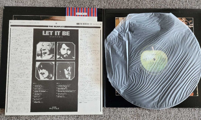 Beatles Let it Be Japanese Pressing LP - photo 4