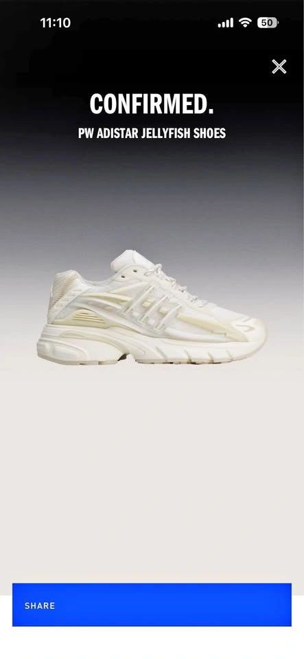 Brand New adidas Adistar Jellyfish x Pharrell Williams US 12.5