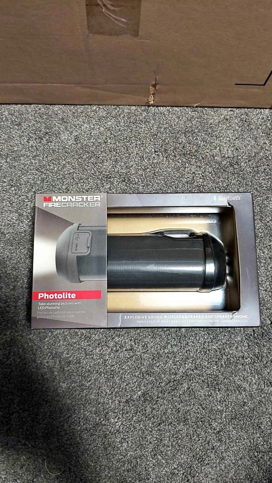 Monster Firecracker Bluetooth Speaker