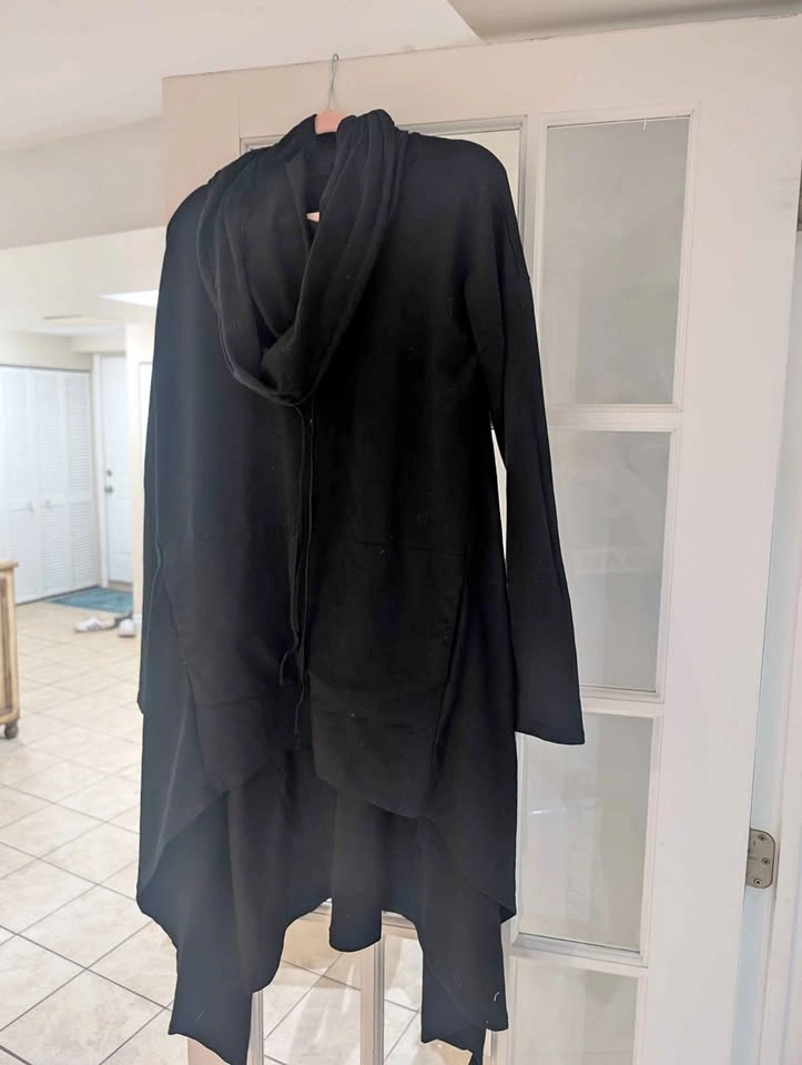 Large Black Cloak Hoodie