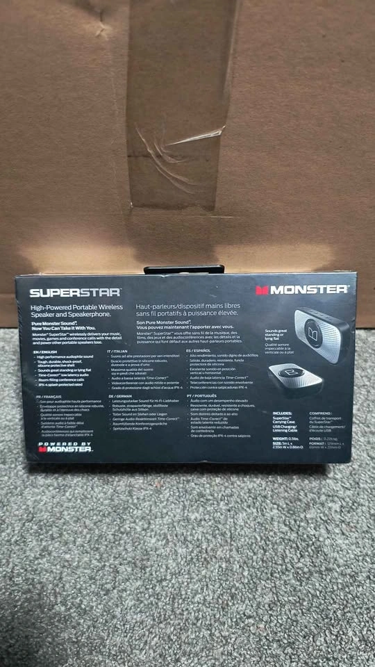 Monster SuperStar Portable Wireless Speaker - photo 2