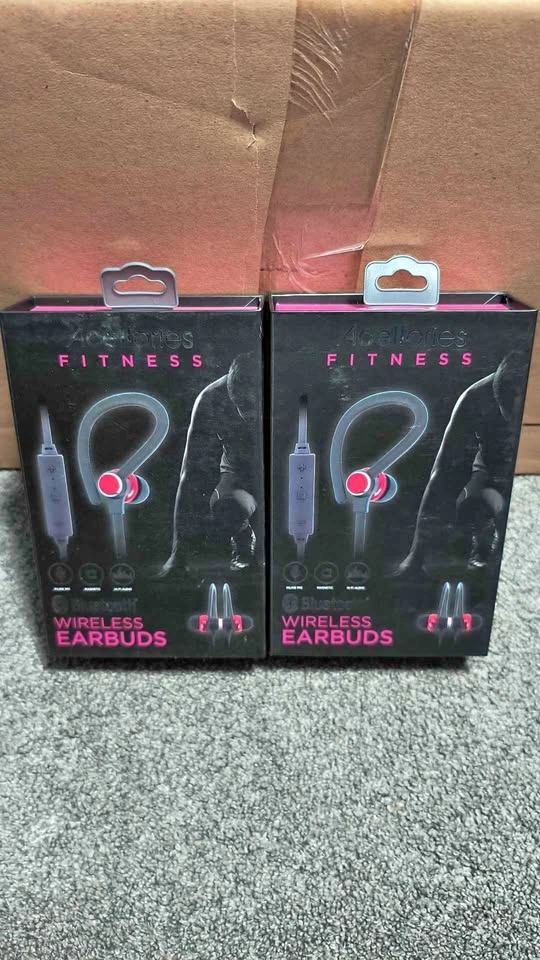 Acellories Fitness Bluetooth Wireless Earbuds