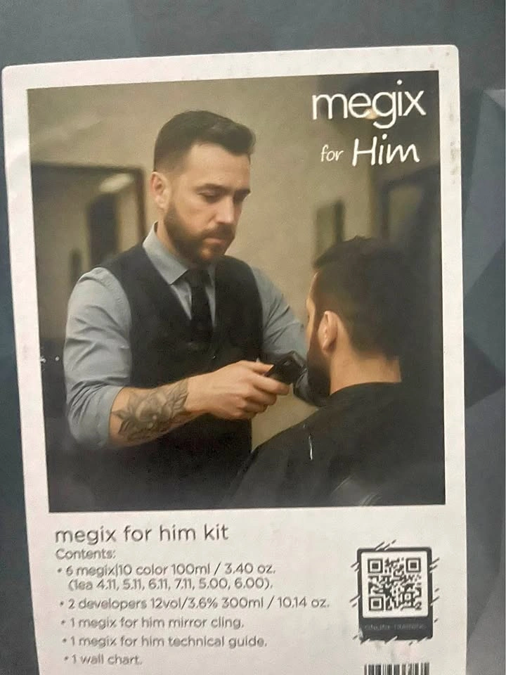 Professional Men’s Hair Color Kit – New